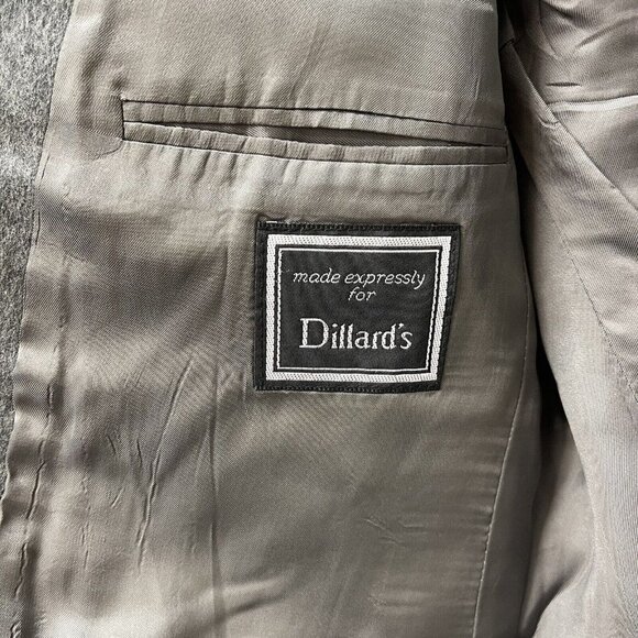 RALPH LAUREN Mens Wool Blazer Soft Jacket Sport Coat 46R 48R Charcoal Gray - Picture 6 of 9